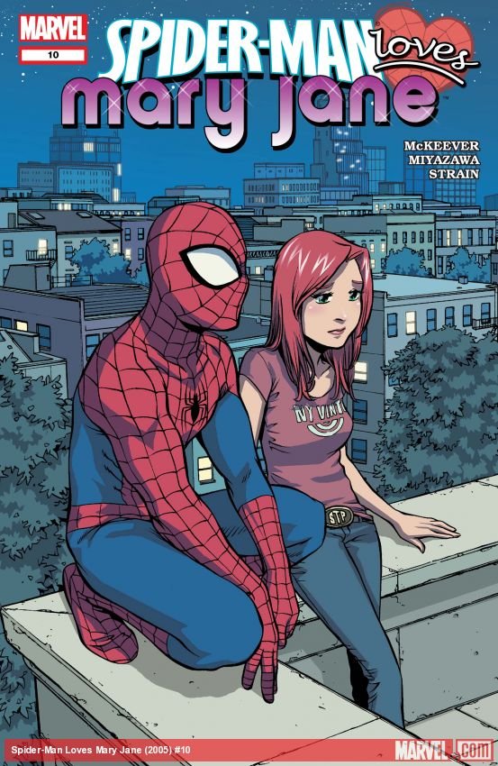 Cover of Spider-Man Loves Mary Jane (2005) - #10