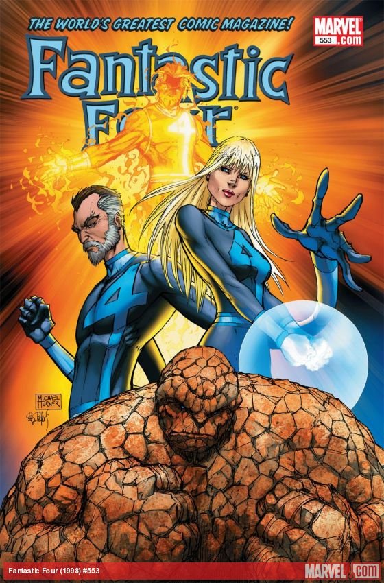Cover of Fantastic Four (1998) - #553