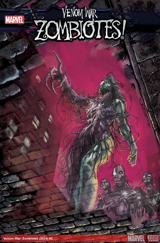 Cover of Venom War: Zombiotes (2024) - #3