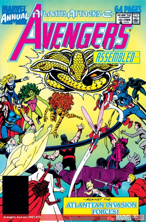 Cover of Avengers Annual (1967) - #18