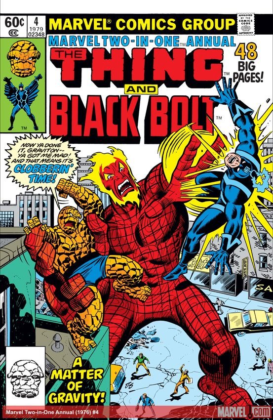 Cover of Marvel Two-In-One Annual (1976) - #4