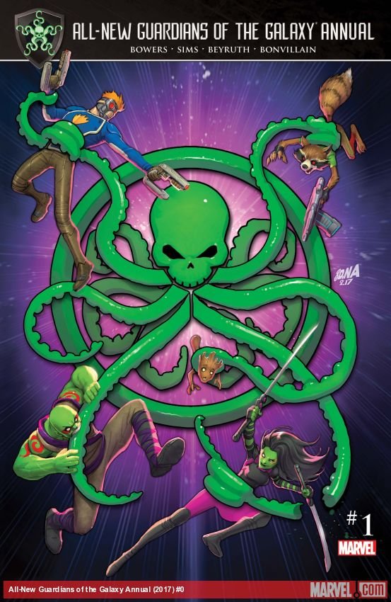 Cover of All-New Guardians Of The Galaxy Annual (2017) - #1