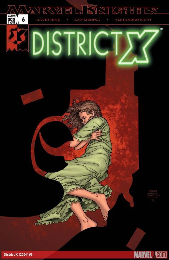 Cover of District X (2004) - #6