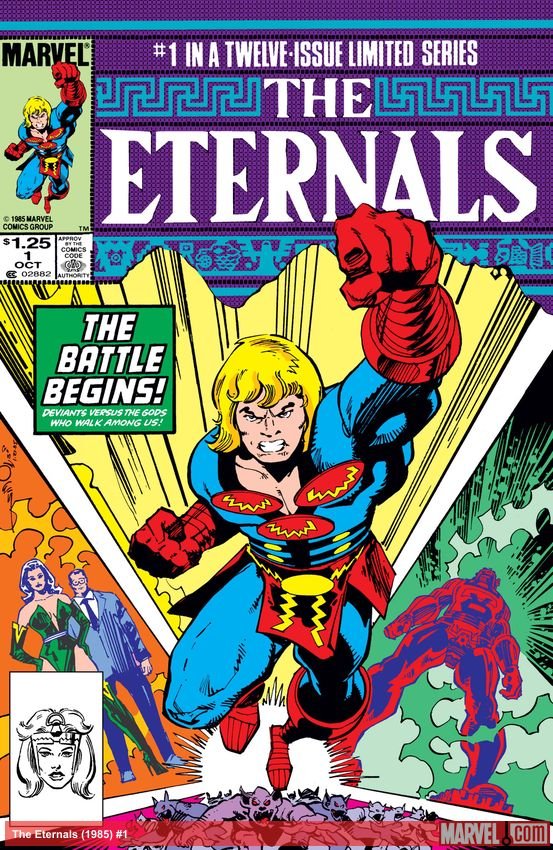 Cover of The Eternals (1985) - #1