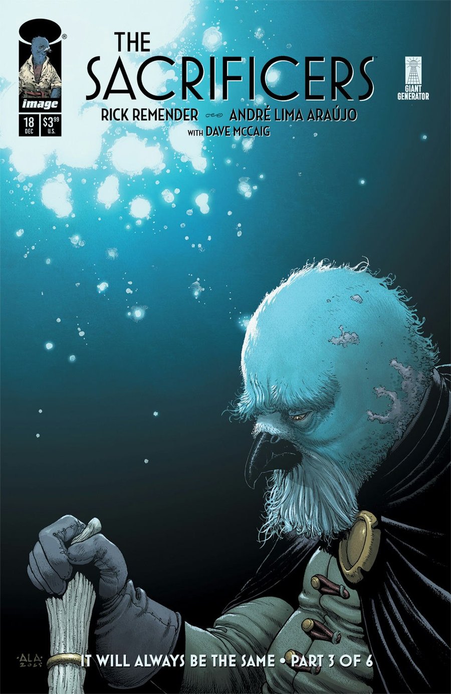 Cover of The Sacrificers (2023) - #18