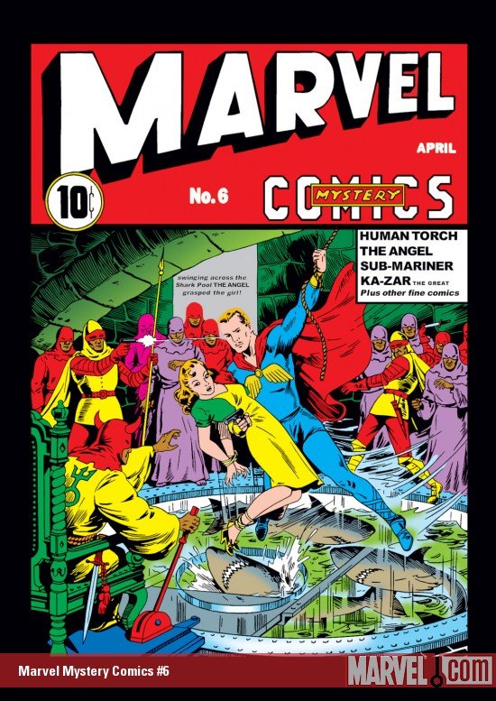 Cover of Marvel Mystery Comics (1939) - #6