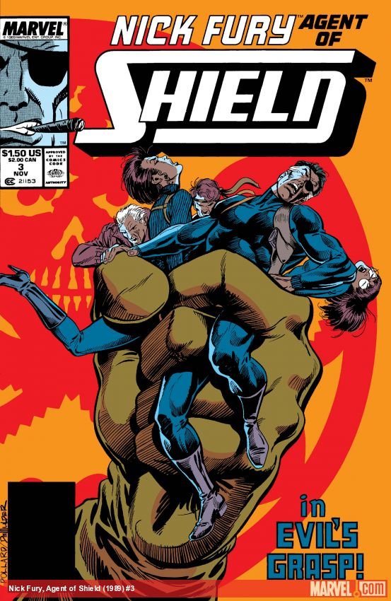 Cover of Nick Fury, Agent Of S.h.i.e.l.d. (1989) - #3