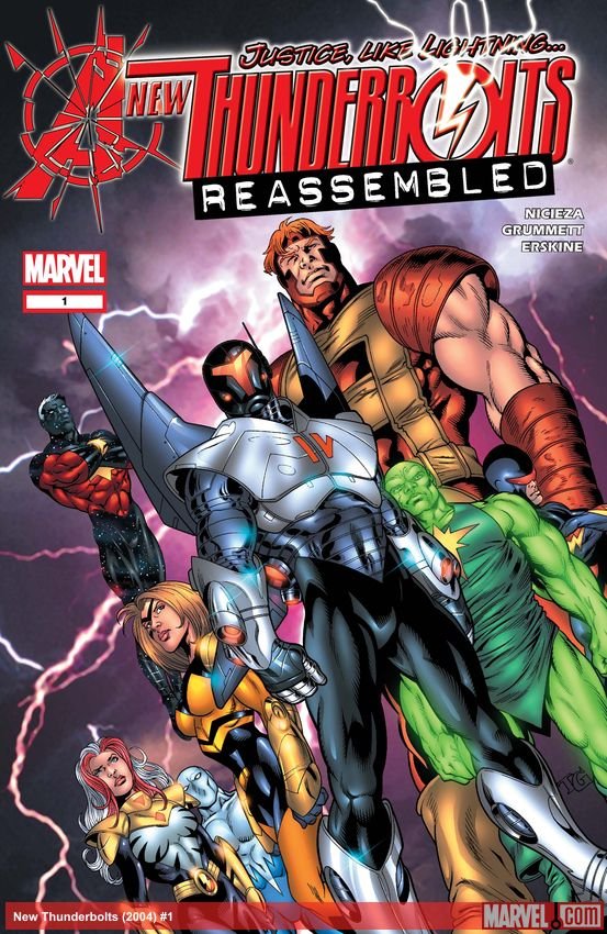 Cover of New Thunderbolts (2004) - #1