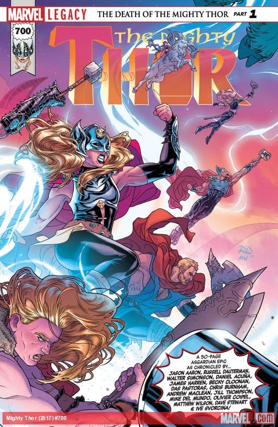 Cover of Mighty Thor (2015) - #700