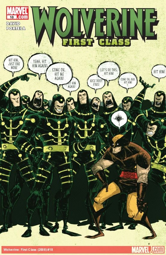 Cover of Wolverine First Class (2008) - #18