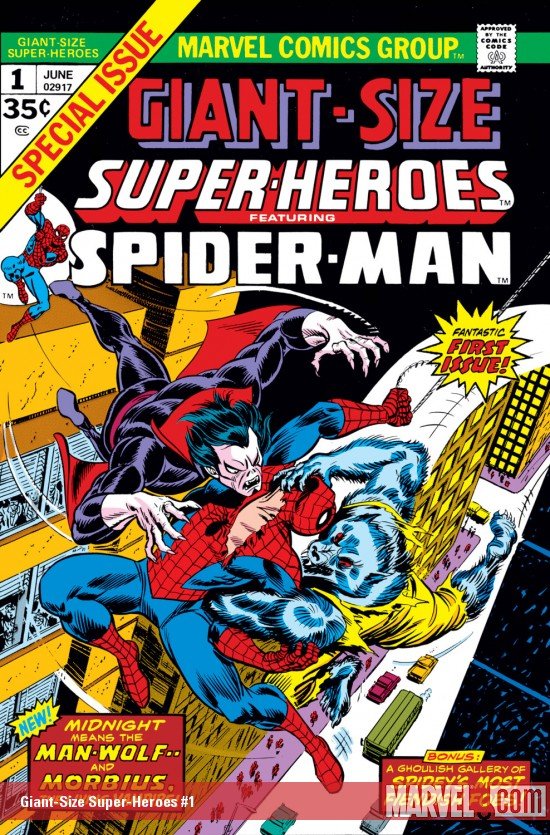 Cover of Giant-Size Super-Heroes Featuring Spider-Man (1974) - #1