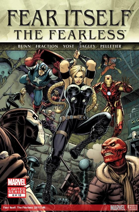 Cover of Fear Itself: The Fearless (2011) - #6