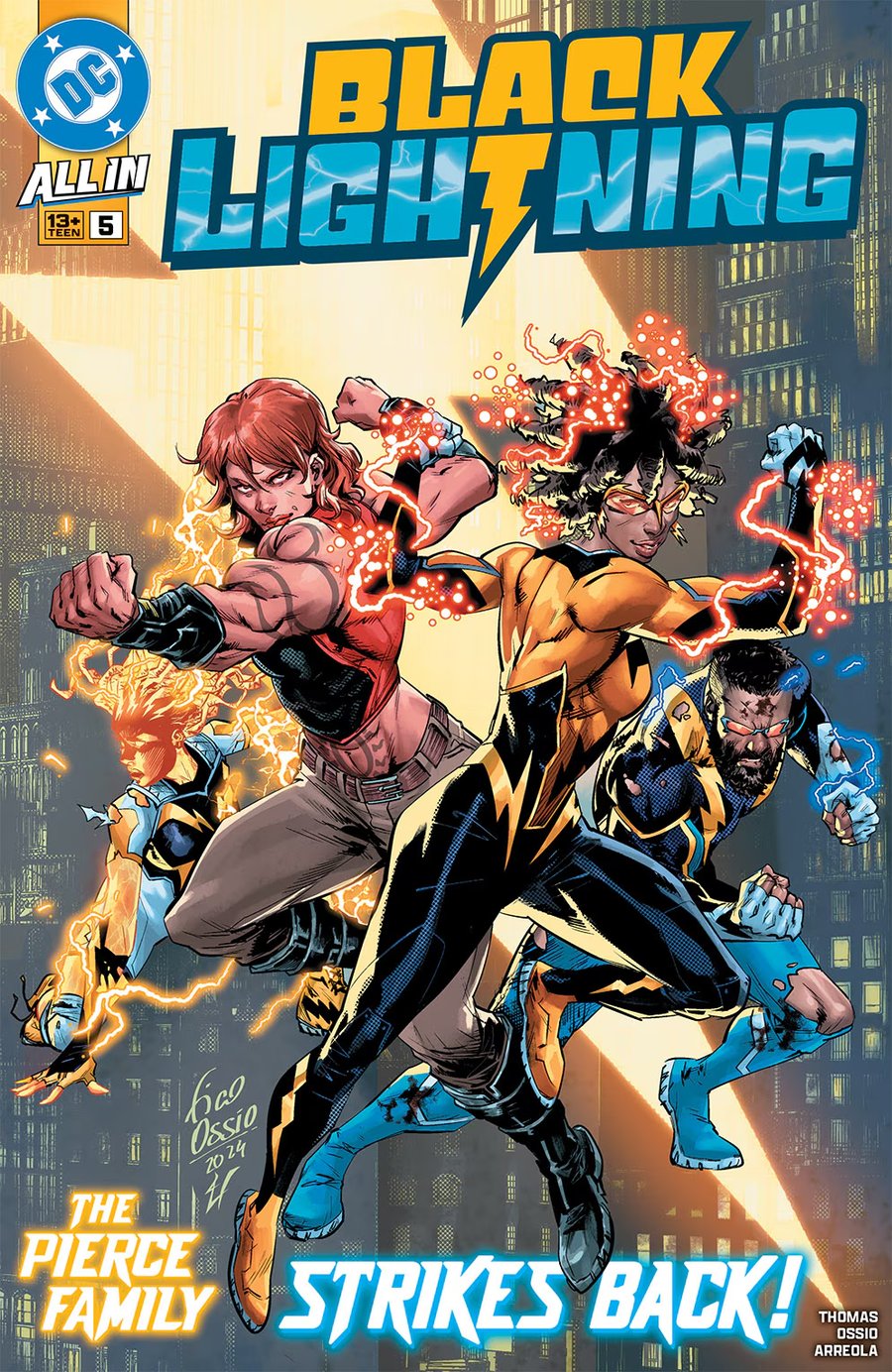 Cover of Black Lightning (2024) - #5