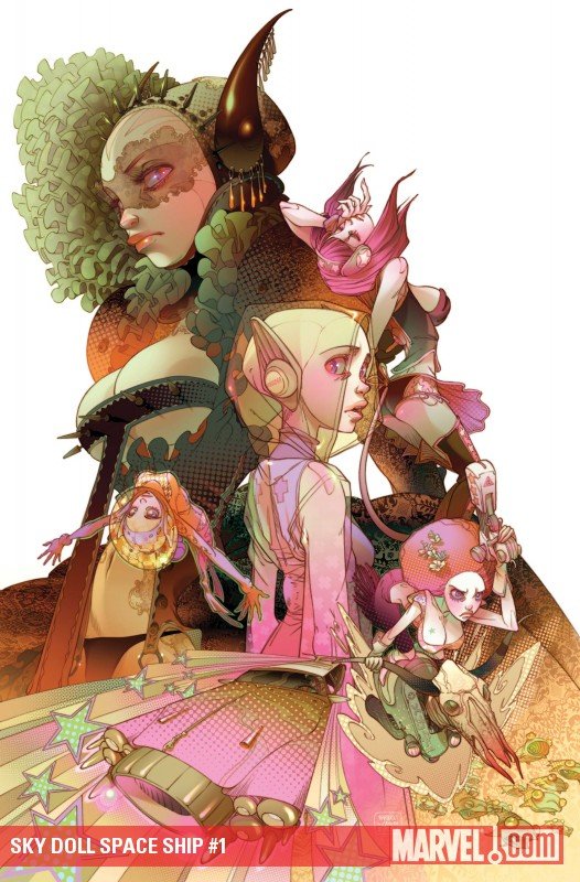 Cover of Sky Doll Space Ship (2010) - #1
