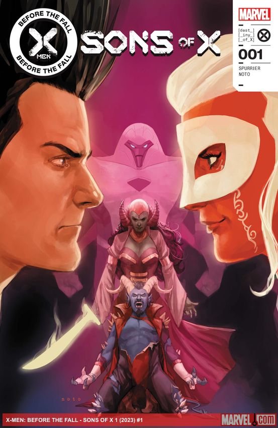 Cover of X-Men: Before The Fall - Sons Of X (2023) - #1