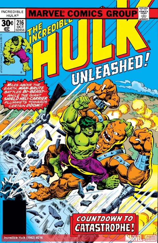 Cover of Incredible Hulk (1962) - #216