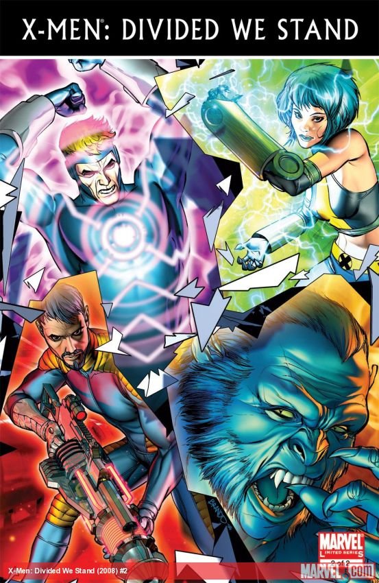 Cover of X-Men: Divided We Stand (2008) - #2