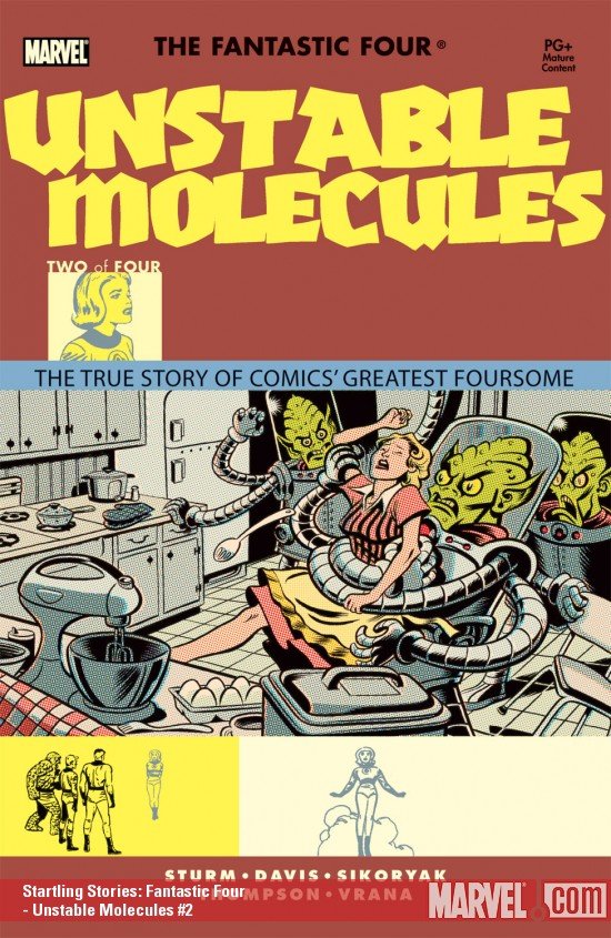 Cover of Startling Stories: Fantastic Four - Unstable Molecules (2003) - #2