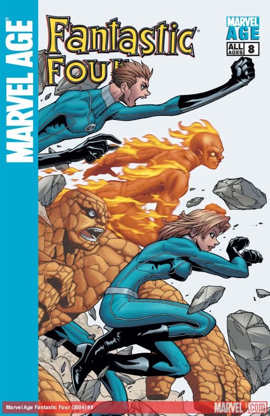 Cover of Marvel Age Fantastic Four (2004) - #8