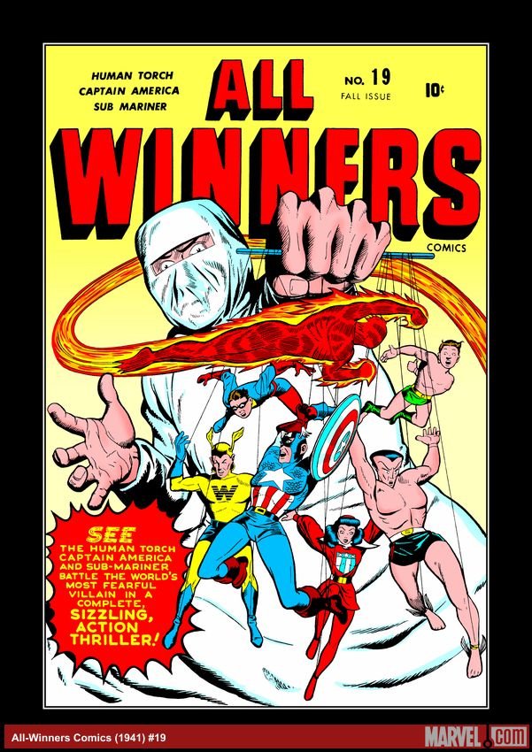 Cover of All-Winners Comics (1941) - #19