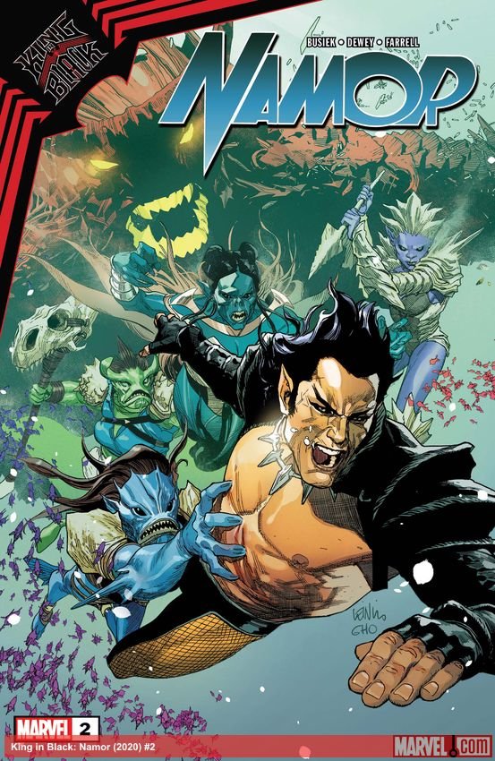 Cover of King In Black: Namor (2020) - #2