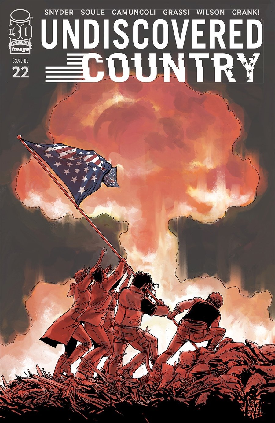 Cover of Undiscovered Country (2019) - #22