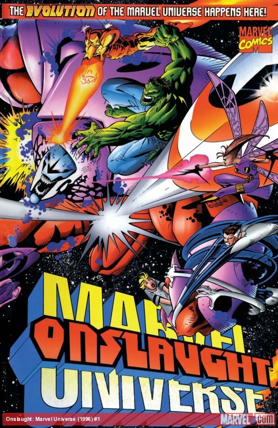 Cover of Onslaught: Marvel Universe (1996) - #1