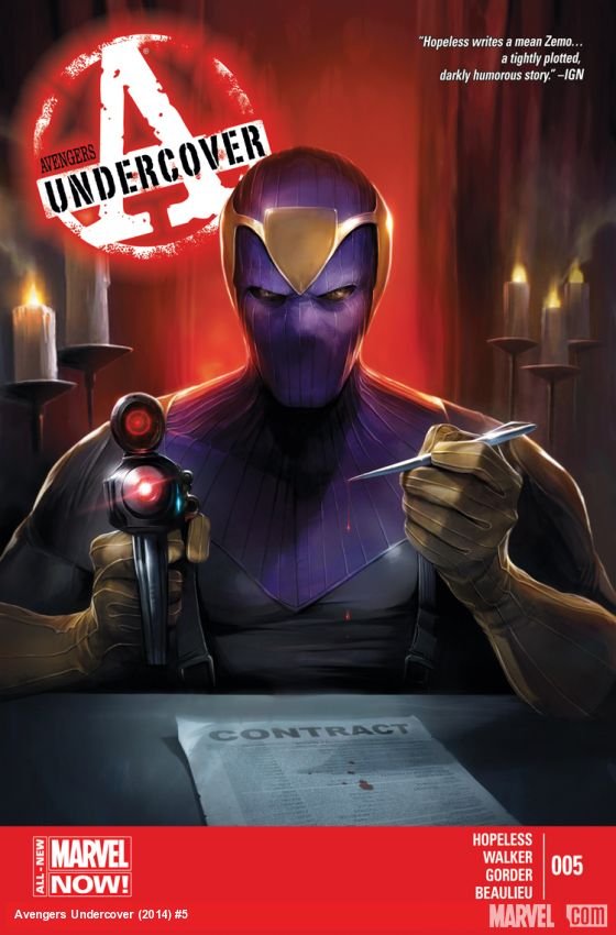 Cover of Avengers Undercover (2014) - #5