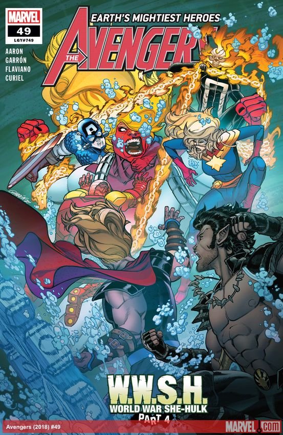 Cover of Avengers (2018) - #49