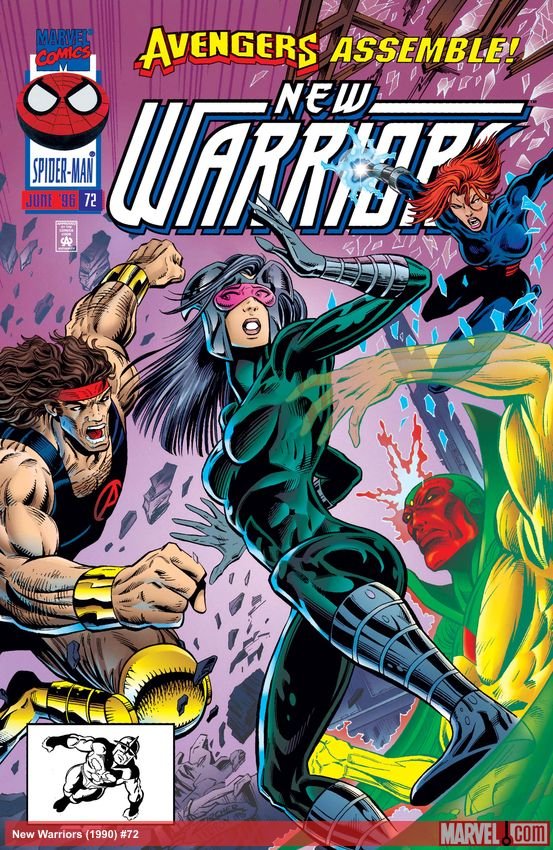 Cover of New Warriors (1990) - #72
