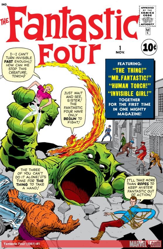 Cover of Fantastic Four (1961) - #1