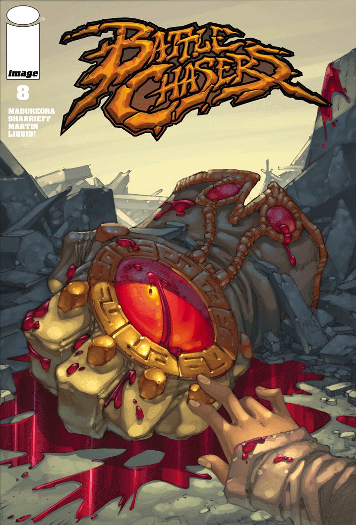 Cover of Battle Chasers (1998) - #8