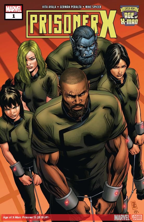 Cover of Age Of X-Man: Prisoner X (2019) - #1