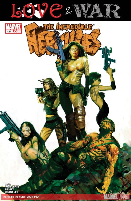 Cover of Incredible Hercules (2008) - #121