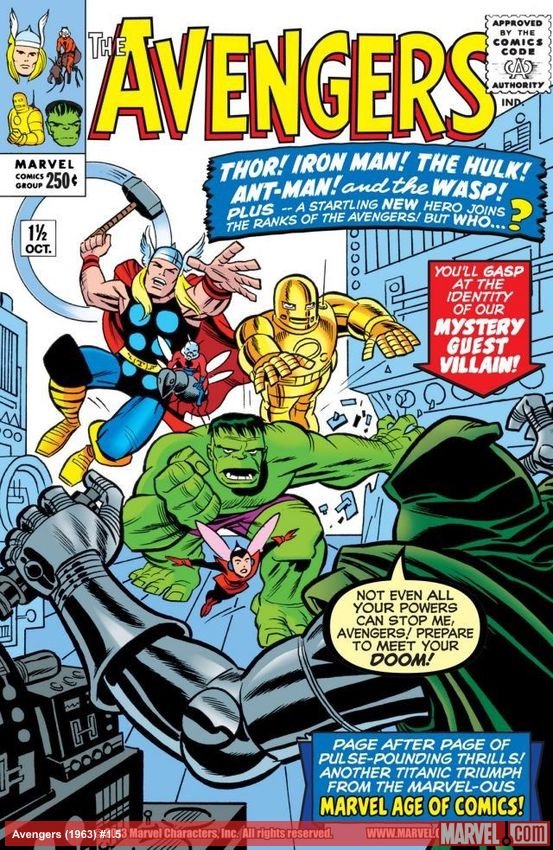 Cover of The Avengers (1963) - #1.5