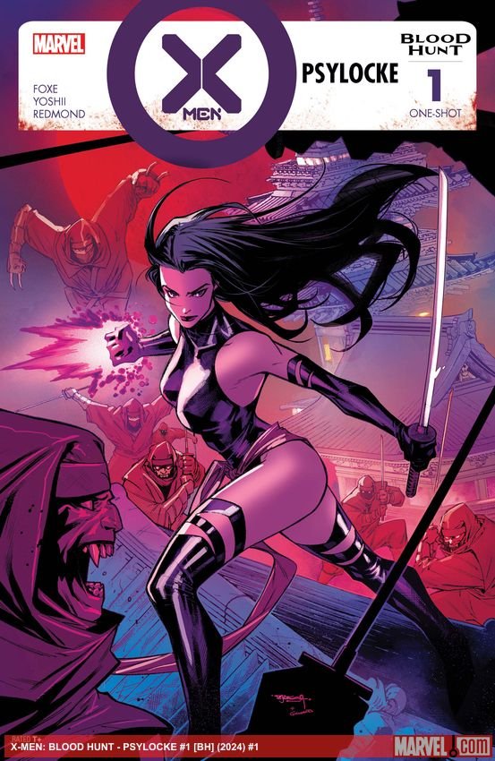 Cover of X-Men: Blood Hunt - Psylocke (2024) - #1