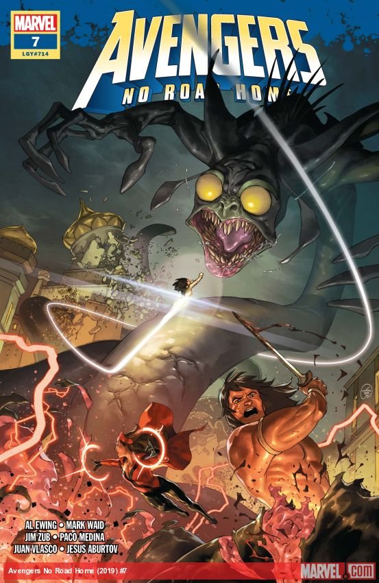 Cover of Avengers No Road Home (2019) - #7