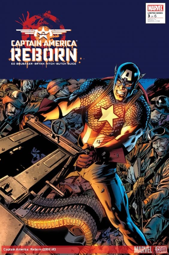 Cover of Captain America: Reborn (2009) - #3