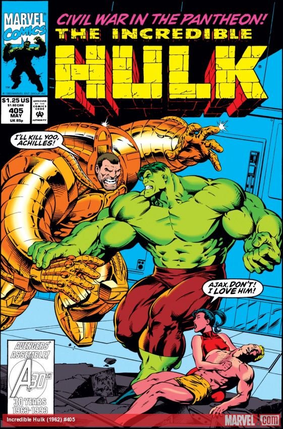 Cover of Incredible Hulk (1962) - #405