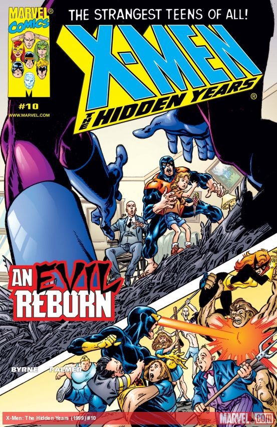 Cover of X-Men The Hidden Years (1999) - #10
