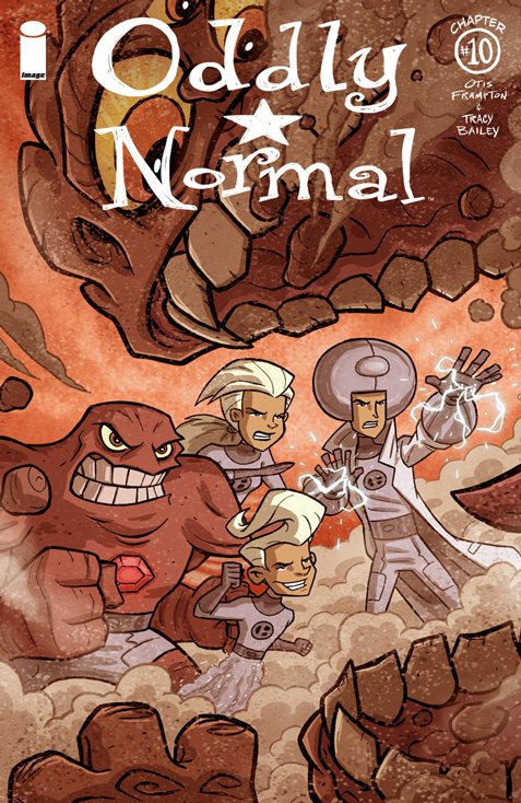Cover of Oddly Normal (2014) - #10
