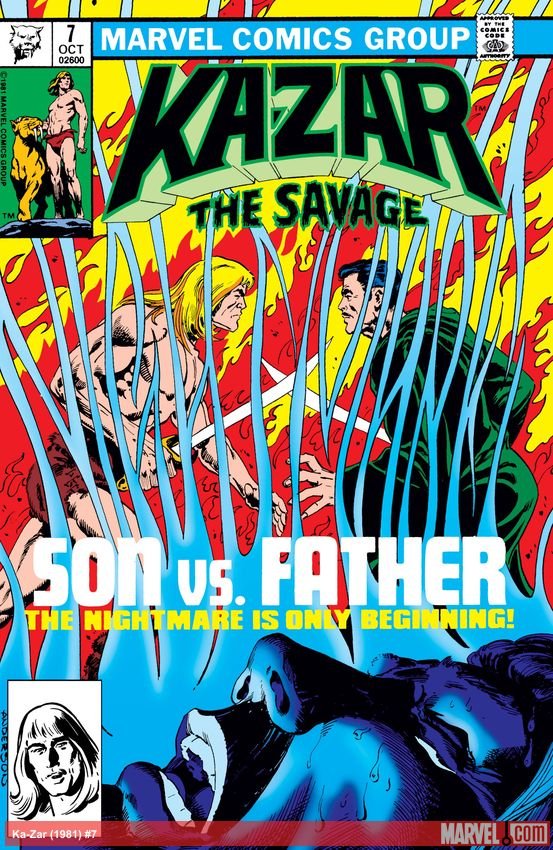 Cover of Ka-Zar The Savage (1981) - #7