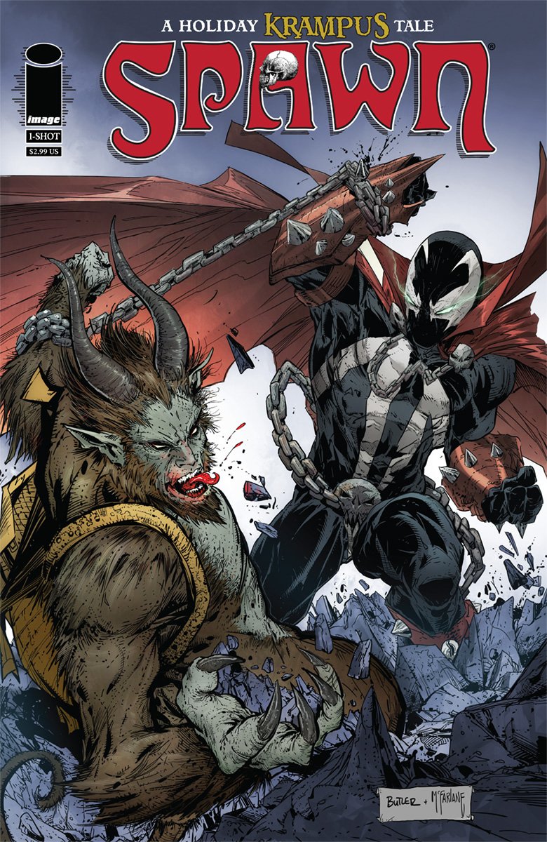 Cover of Spawn: A Holiday Krampus Tale (2018) - #1