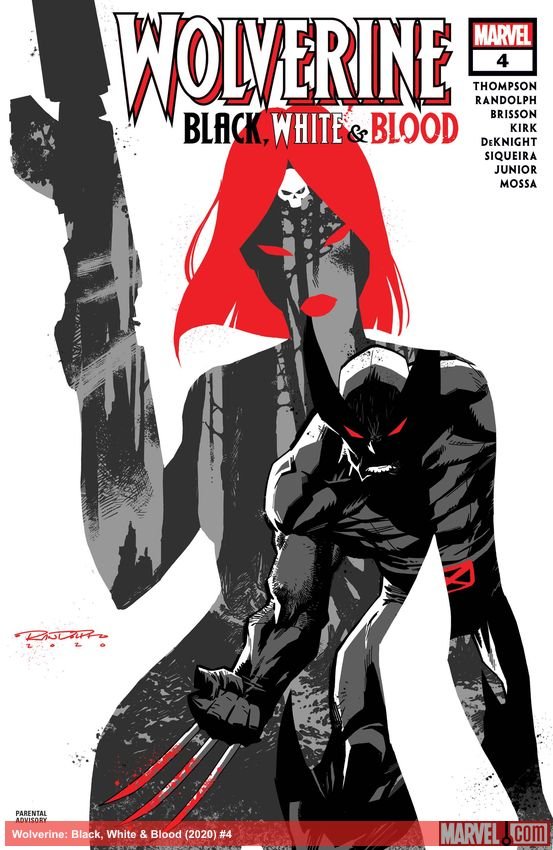 Cover of Wolverine: Black, White & Blood (2020) - #4