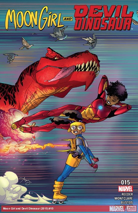 Cover of Moon Girl And Devil Dinosaur (2015) - #15