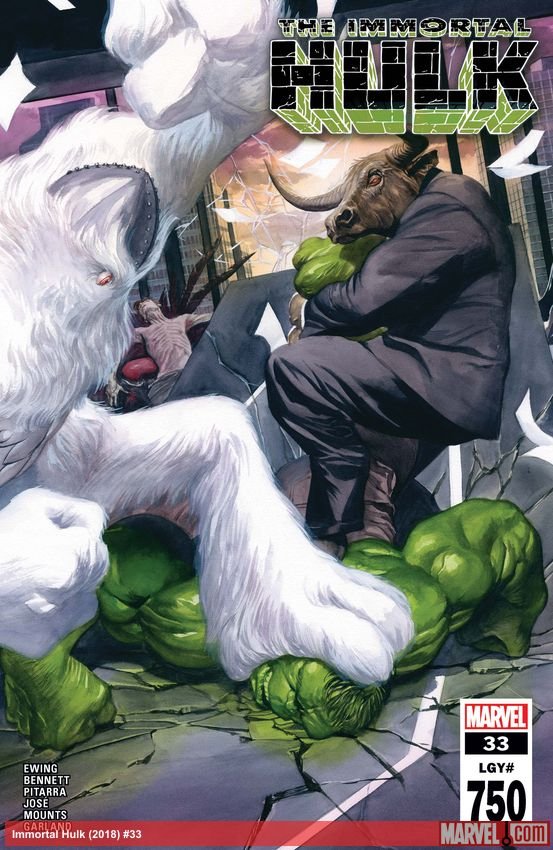 Cover of Immortal Hulk (2018) - #33