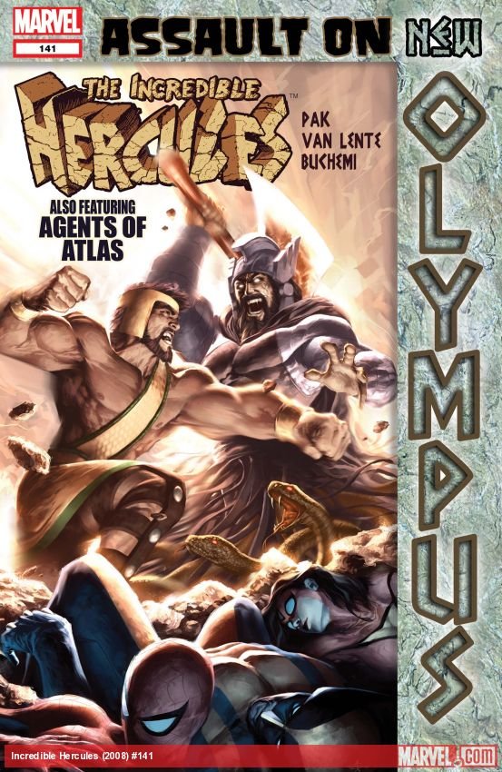 Cover of Incredible Hercules (2008) - #141