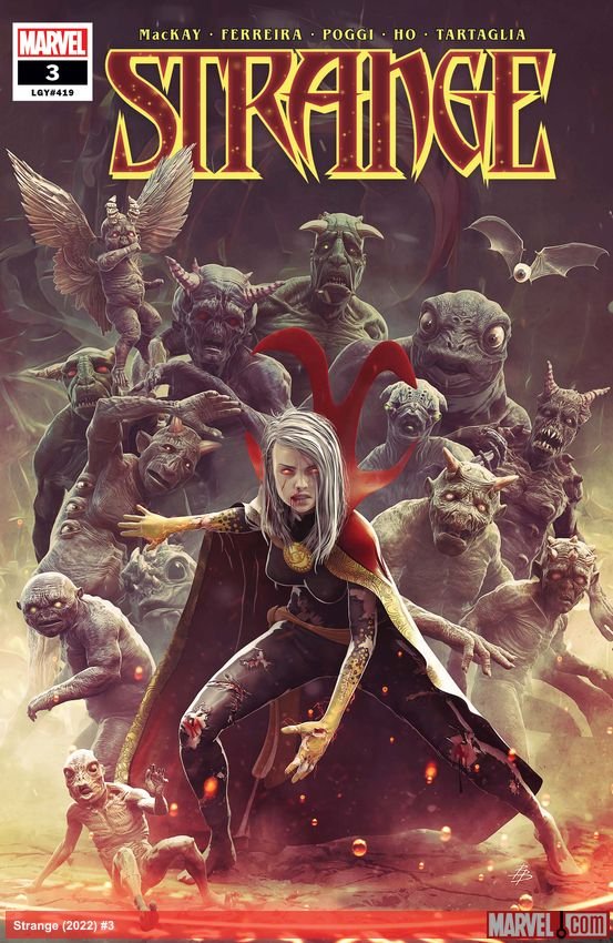 Cover of Strange (2022) - #3