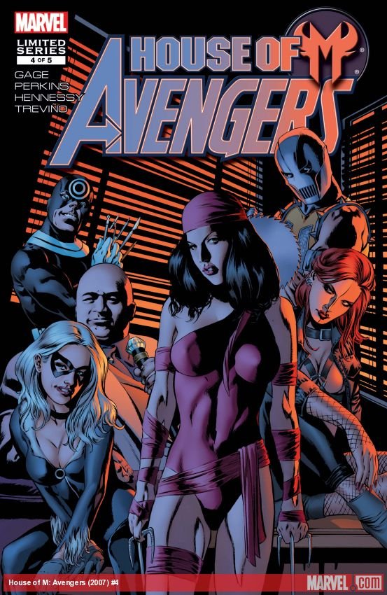 Cover of House Of M: Avengers (2007) - #4