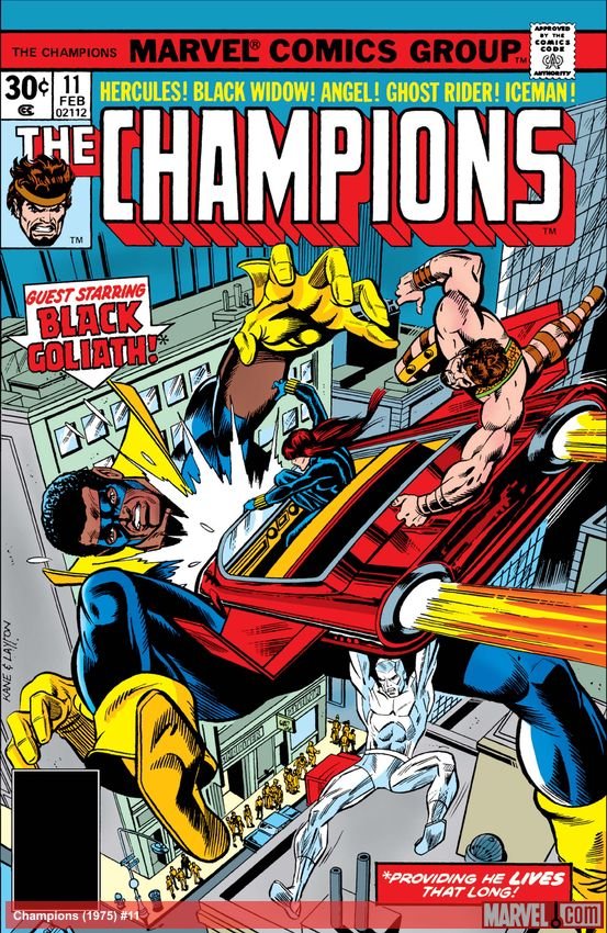 Cover of Champions (1975) - #11